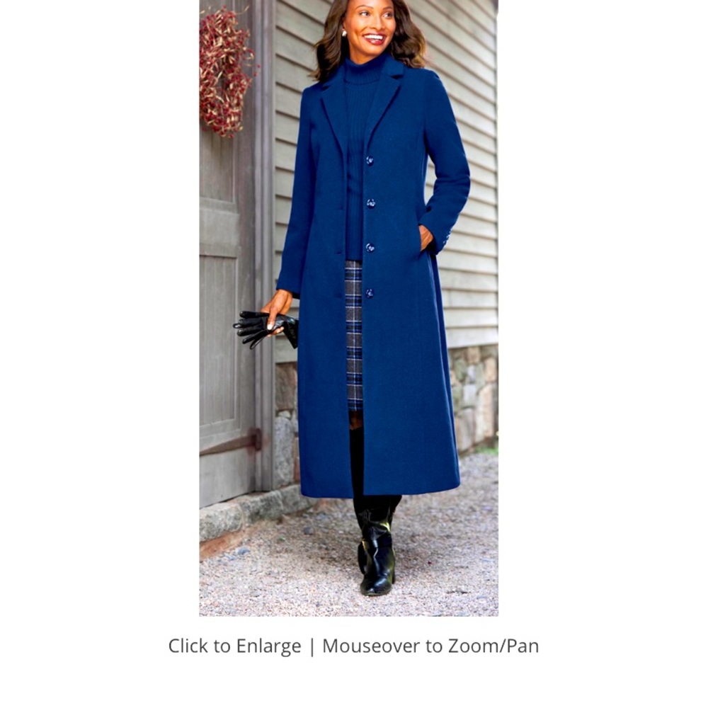 Chadwick Wool blend long coat